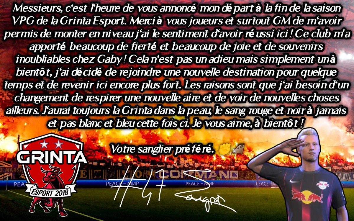 Merci pour tout @GrintaO 👋💘