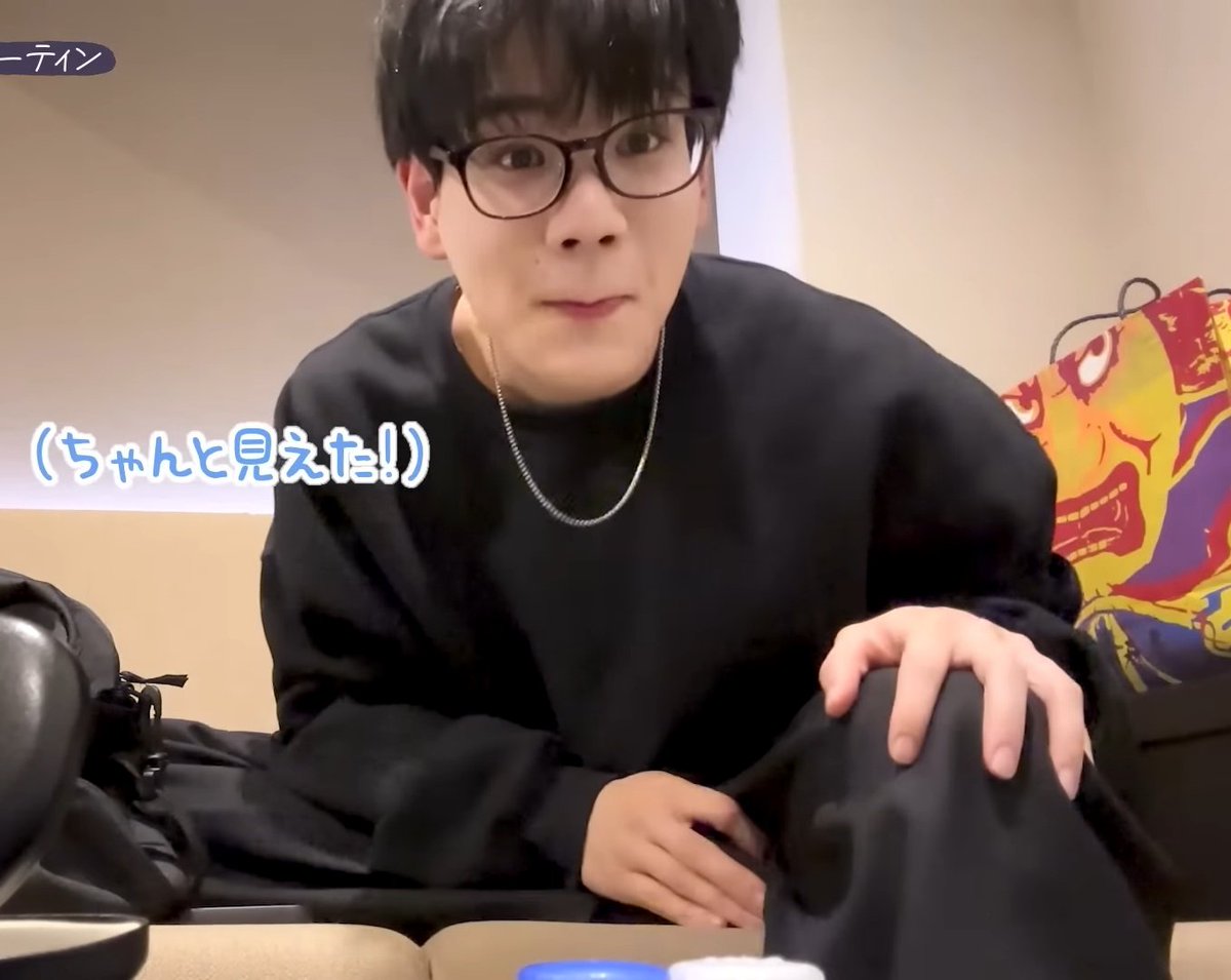 starlight_1183's tweet photo. Ladies and gentlemen... Mamegane's debut on YouTube 🤓✨
#JO1 #WINTER_CAMP #豆原一成 https://t.co/rVv28XGYoP