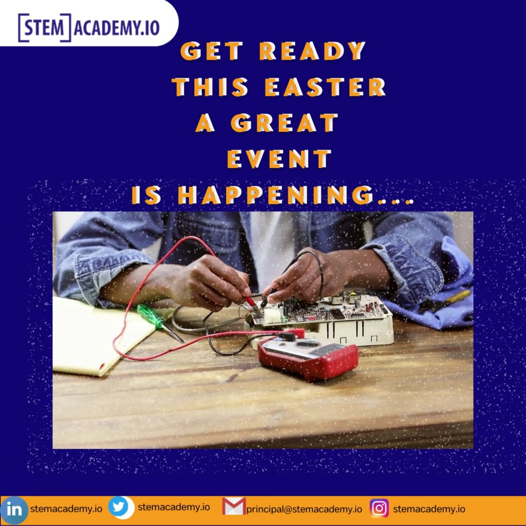 Watch this space, something nice is cooking to he served this Easter.

Get ready!!!

stemacademy.io 

#stemeducation #youngdevelopers #younginnovators #technology #edtech