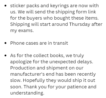 #7llinS_Updates [ Collections Update ]
