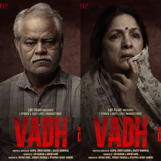 I just watched #VadhonNetflix and blown away by the stellar performance of @imsanjaimishra and @Neenagupta001 . A must watch for all cinema lovers. Written and directed by @J_Studio_. Streamed for more than 3Million hours on #Netflix.