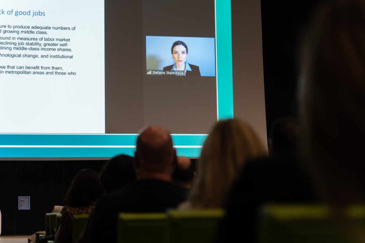 🗣️ <a href="/S_Stantcheva/">Stefanie Stantcheva</a> <a href="/Harvard/">Harvard University</a> 

Kalitatezko lanpostuen eskasiak ondorio kezkagarriak dakarzkio gure gizarteari. Kostu sozialak, ekonomikoak eta politikoak.

#enplegua #kalitatezkoenplegua #enpleguaEuskadi 
#WORKinlan