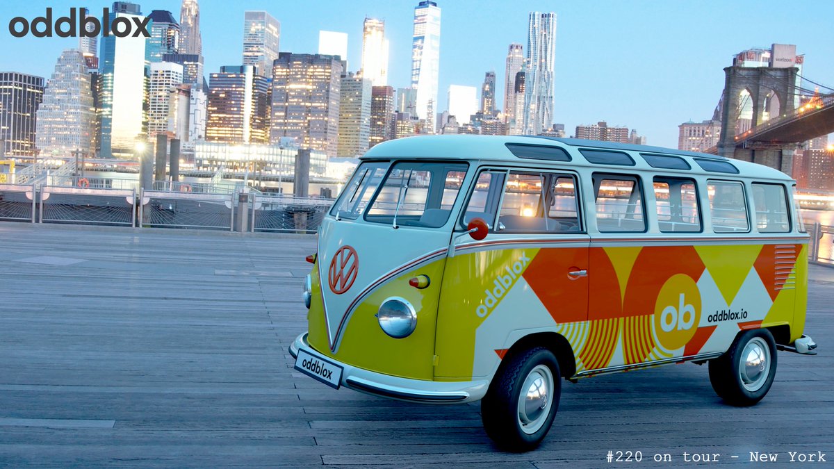 PondaBaba_'s tweet photo. The @oddbIox #220 Camper Van has made a waterside stop in Downtown New York as it continues to tour the Americas. 🌎🚐🌆
You can find out more about Oddblox here https://t.co/Vzur5pWVIk
#Oddblox 🟥🟧🟨 https://t.co/l24fQ8EGhu