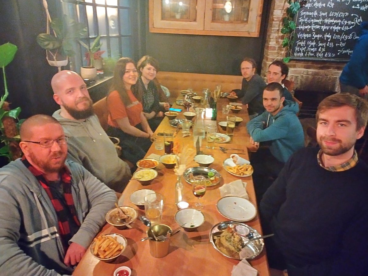 WestPierStudio's tweet image. Games Team curry night begins! #brightongamesstudio #thursdaynightfun #currynightbrighton #easytiger 🥘🍛🍻🌶️