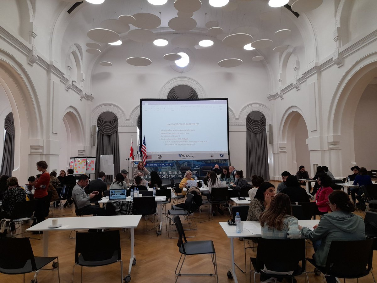 ZumrudPashkin's tweet image. 2nd day of #TechCamp2023 in Tbilisi
#Georgia #techcamptbilisi