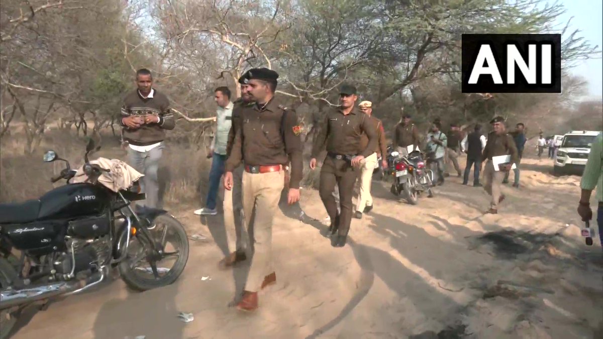 Bhiwani case | Haryana Police team reaches the spot of the incident.

Bhiwani SP…