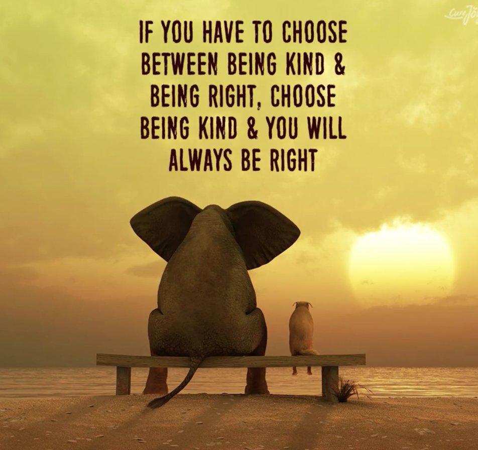 Happy Friday! Kind words don’t have to be big words but their impact can be huge. Be kind whenever you can…and know that you can always be kind.