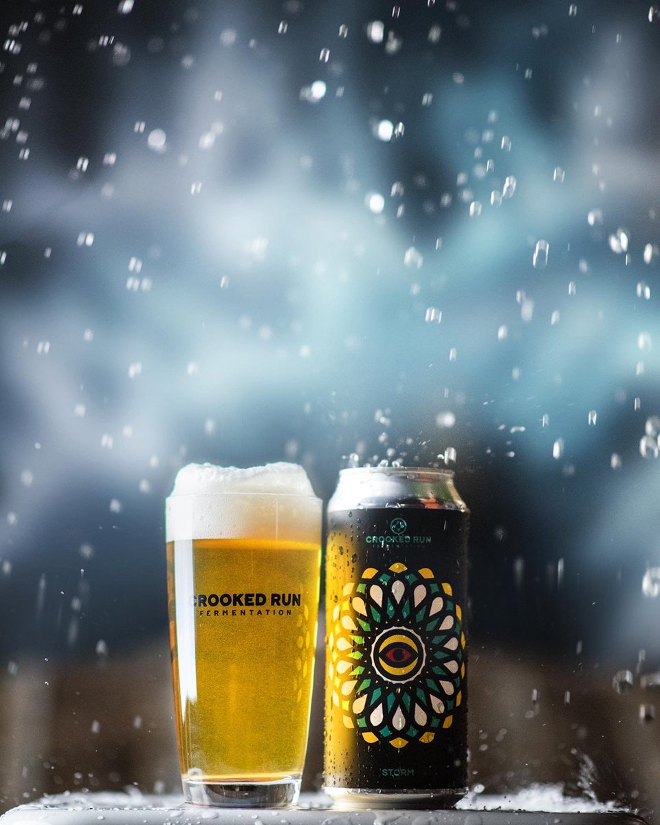 run_crooked's tweet photo. ⛈️Storm west coast style IPA and Orange Empress sour IPA are now available!  Two of our classic beers are available at all three locations. https://t.co/xdZKx1eo7Q