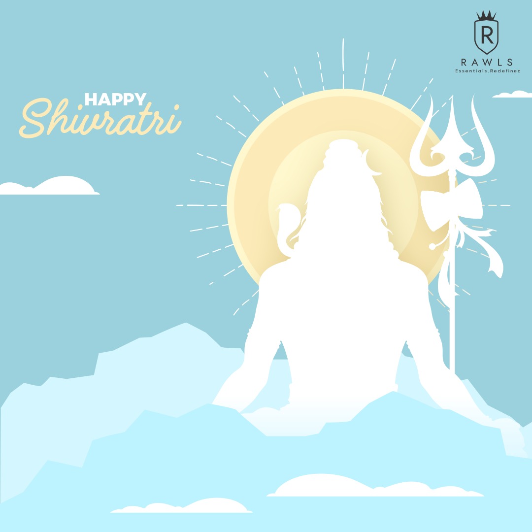 On this holy day of Shivratri, may Lord Shiva bestow his blessings upon you, filling your life with joy and peace. Happy Shivratri! 🕉️    
#Shivratri #Blessings #JoyAndPeace #RawlaEssentials