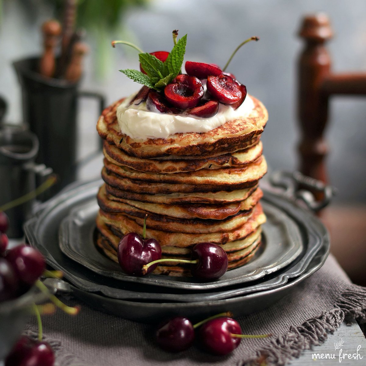 Menu_Fresh's tweet image. Our Black Forest Pancakes, another easy pancake recipe to flip your menu around! 🥞

Cost per portion: £2.66
Sales Price per portion: £9.25
Gross Profit Margin: 69.57%

#menufresh #recipes #pancakeday #pancakelover