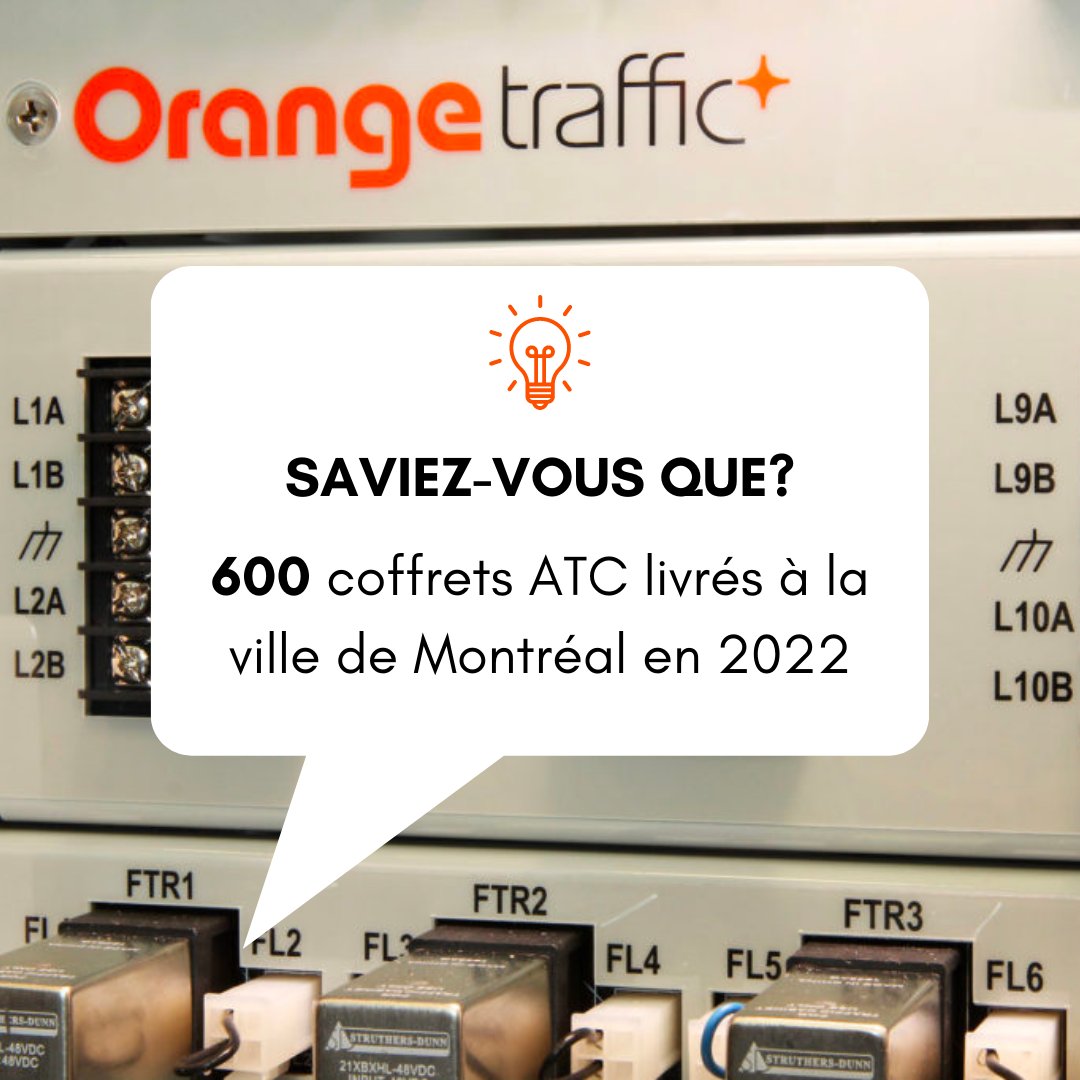 orange_traffic's tweet photo. Le saviez-vous? 💡Cela représente environ 12 coffrets ATC par semaine. 🚦

#OrangeTraffic #Fluidity #Safety #Innovation #fluidité #sécurité https://t.co/q8f7c4p0u1