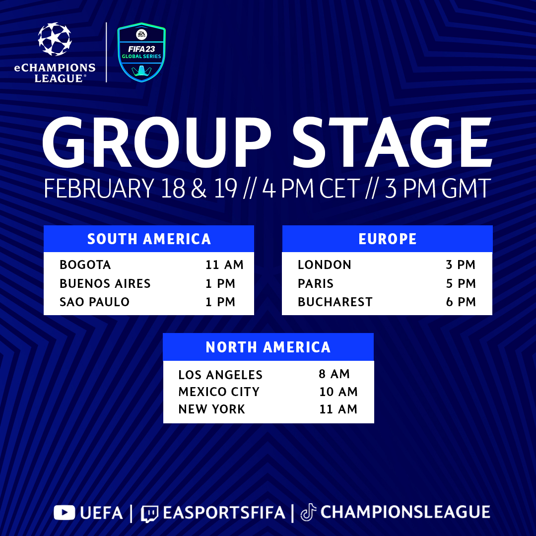 EA SPORTS FIFA 23 Global Series - eChampions League