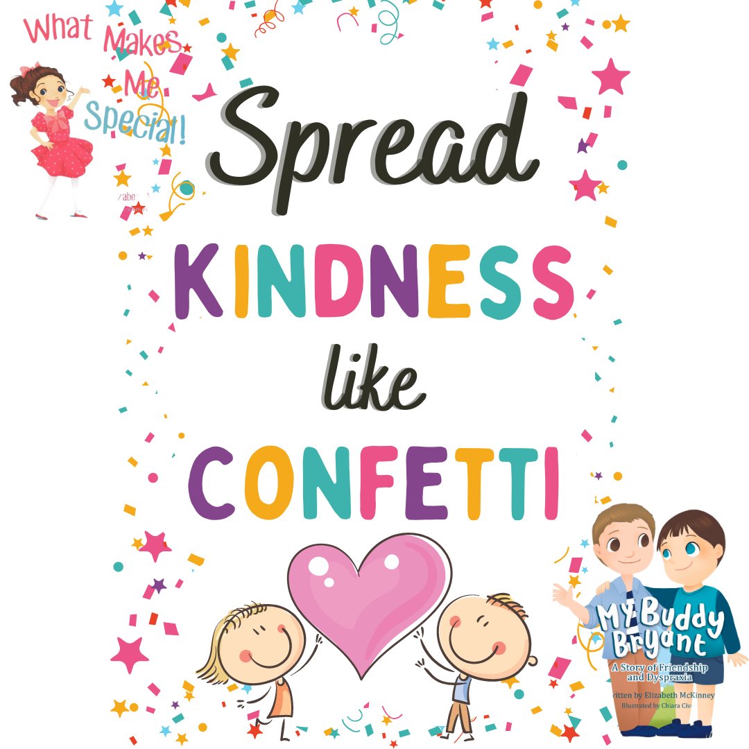 Happy Random Acts of Kindness Day! #Bekind #Randomactsofkindnessday #Mykidsflap #childrensbooks #acceptance #awareness #SPD #CMS #Dyspraxia #DCD #supportingnonprofits #profitstocharity #Neurodiversity