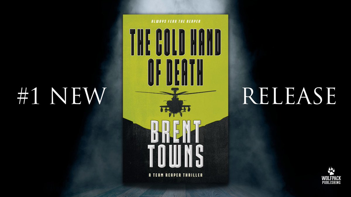 Congratulations to Brent Towns and his latest novel, The Cold Hand of Death, for hitting #1 New Release Men's Adventure Fiction and Military Thrillers on Amazon! 

Grab your copy today. 
-
-
-
#WolfpackPublishing #MensAdventureFiction #MilitaryThrillers #BrentTowns #IndieBooks