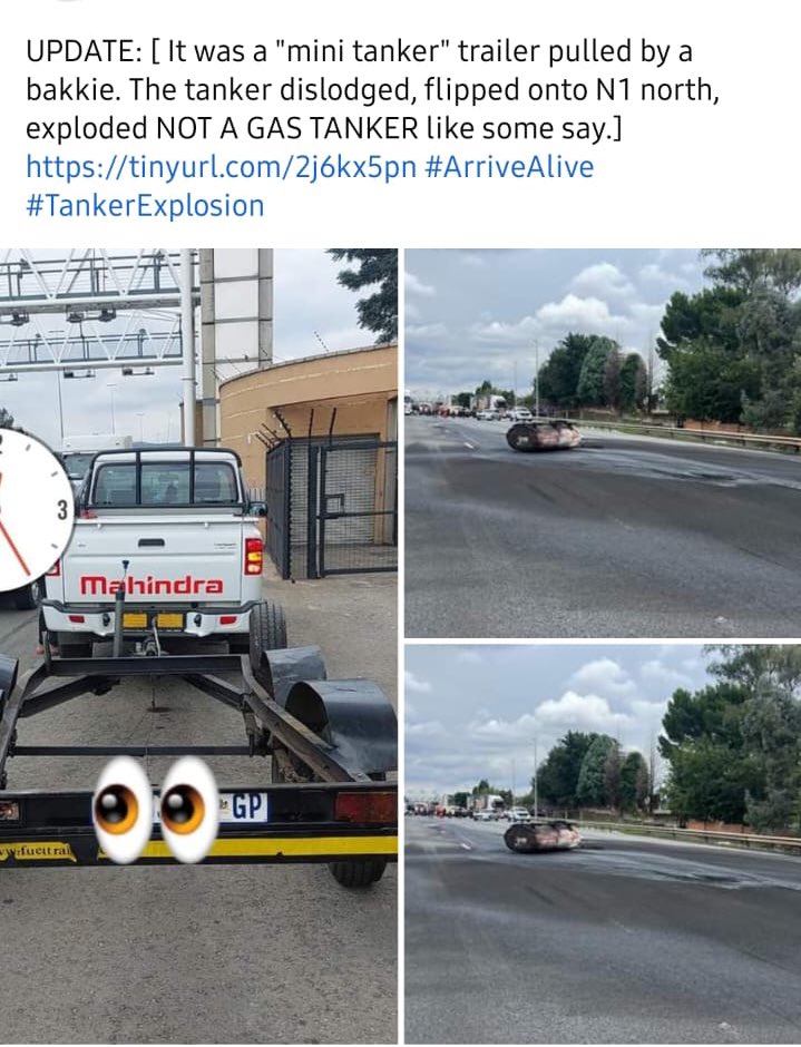 RyanWoodley Explorer on Twitter "Massive explosion on the highway