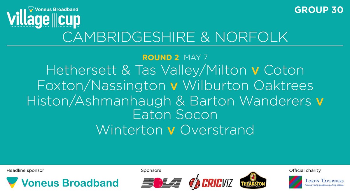 Cawston Press Village Cup 🏏 tweet media