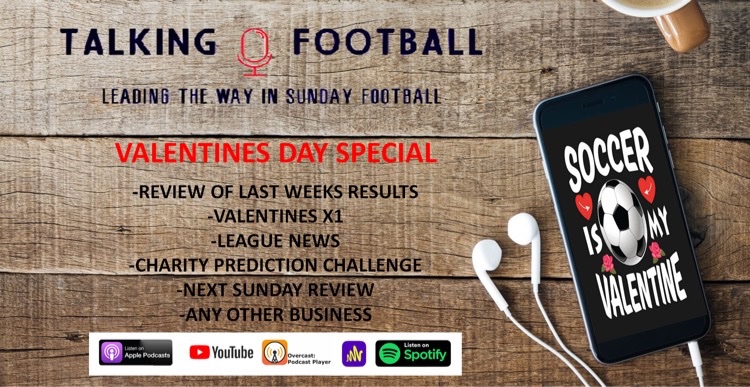 NSL Talking Football (@talking_ballpod) on Twitter photo Check out our latest Podcast on Overcast. A funny Valentines Day Special addition not to be missed. <a href="/AfcHackleton/">AF(C) HACKLETON</a> <a href="/8barrelsfc/">8 Barrels FC</a> <a href="/BoughtonWander/">Boughton Wanderers</a> <a href="/CPRWelly_/">Croyland Park Rangers</a> <a href="/DanielNTFC17/">Daniel ⚽NTFC⚽</a> <a href="/EarlsBartonUtd/">Earls Barton United FC</a> <a href="/ErrolSouter/">Errol Souter</a> <a href="/kjyfcvipers/">Kingsthorpe Jets Vipers</a> <a href="/sfwl_fitness/">Michelle Lewis</a> @BugbrookeSMFC_B
overcast.fm/+-AF3zsNec Check out our latest Podcast on Overcast. A funny Valentines Day Special addition not to be missed. <a href="/AfcHackleton/">AF(C) HACKLETON</a> <a href="/8barrelsfc/">8 Barrels FC</a> <a href="/BoughtonWander/">Boughton Wanderers</a> <a href="/CPRWelly_/">Croyland Park Rangers</a> <a href="/DanielNTFC17/">Daniel ⚽NTFC⚽</a> <a href="/EarlsBartonUtd/">Earls Barton United FC</a> <a href="/ErrolSouter/">Errol Souter</a> <a href="/kjyfcvipers/">Kingsthorpe Jets Vipers</a> <a href="/sfwl_fitness/">Michelle Lewis</a> @BugbrookeSMFC_B
overcast.fm/+-AF3zsNec