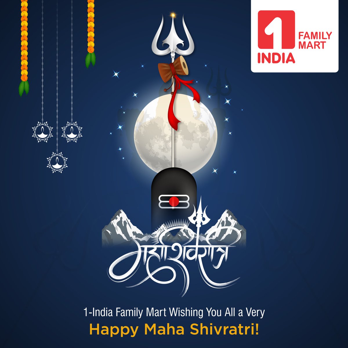 1indfamilymart's tweet photo. 1-India Family Mart Wishes You All a Very Happy Maha Shivratri. 🙏
#Happymahashivratri #MahaShivratri #Shivratri #MahaShivratri2023 #18thFeb #1IFM #Fashion #FashionStyle https://t.co/TQfQcchVke