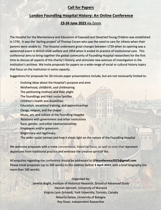 London Foundling Hospital Conference 2023 tweet media