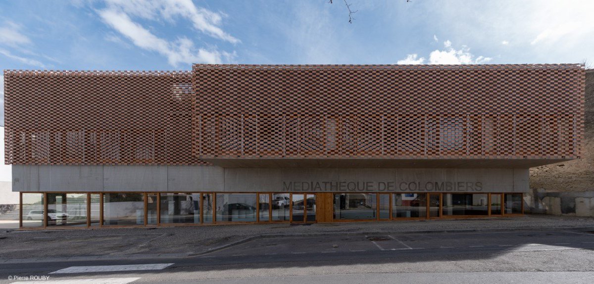 ARCHICITY | Visite de la Médiathèque de Colombiers

📅 Sam 25 février à 10h
📍 Colombiers, Hérault
👥 Avec Isabelle Arnold, architecte - AR Architecture

➡️ Inscription à la visite : my.weezevent.com/archicity-medi…
📸 1. Patrick Buffard / 2. &amp; 3. Pierre Rouby