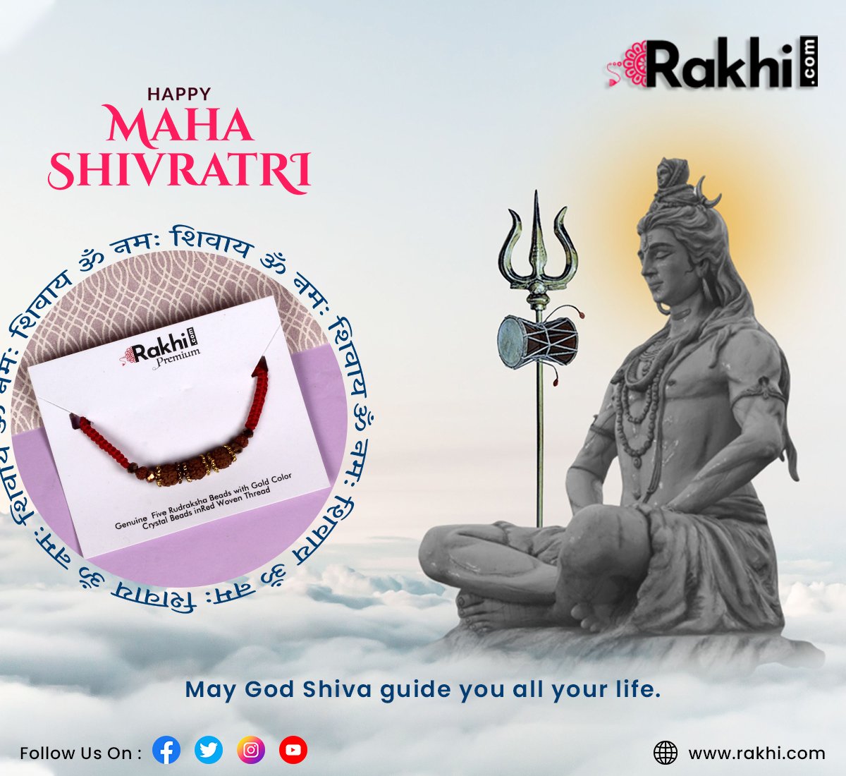 Rakhi_au's tweet photo. May Lord Shiv bless you with lots of happiness and prosperity.
Happy Maha Shivratri from https://t.co/oJNofE3gfR.
#HappyMahaShivratri #OmNamahShivay #Rakhicom https://t.co/Lc73ev4ABZ