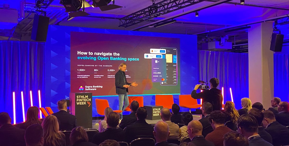 SBS_Software's tweet image. 🔥 Yesterday was the second day of Stockholm Fintech Week, with a focus on Open Banking &amp;amp; Open Finance.

The perfect moment to highlight the importance of OB and OF for our industry and their potential for driving innovation and creating opportunities.

Such a fantastic event!