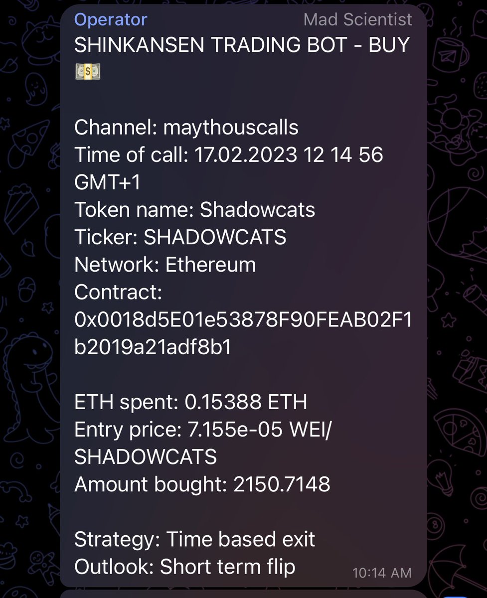 ShinkansenAI's tweet photo. Our AI trading bot continues to print profits.
2 trades today both at 40% profit 🔥

Bot trades without emotions or bias, with only one objective; PROFITABILITY

FUTURE IS  NOW with @ShinkansenAI

@IncomeSharks @GemsofRa @maythous @MiddleChildPabk @AltMasterRoshi @CrossChainAlex https://t.co/i1hJABmEG6