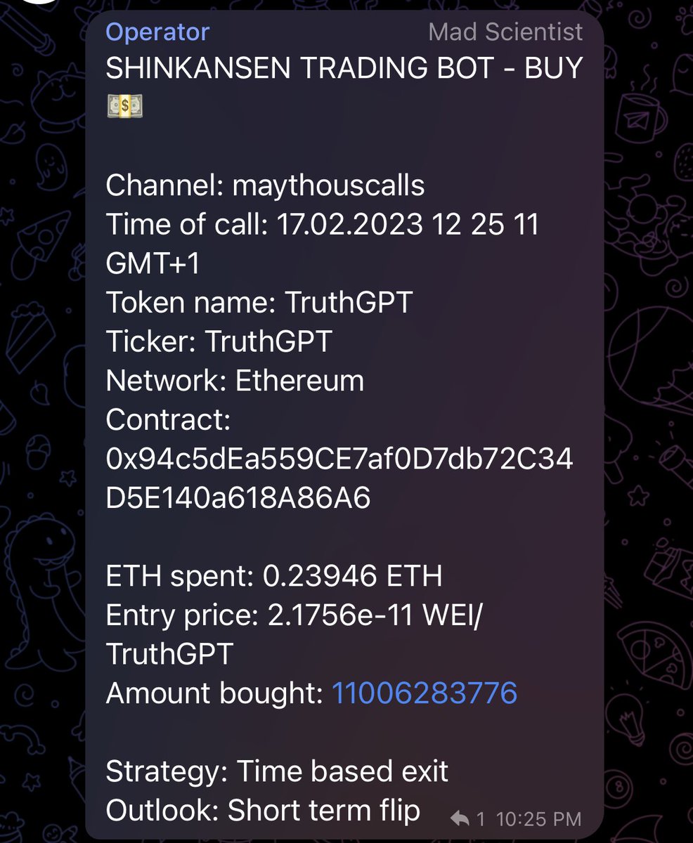 ShinkansenAI's tweet photo. Our AI trading bot continues to print profits.
2 trades today both at 40% profit 🔥

Bot trades without emotions or bias, with only one objective; PROFITABILITY

FUTURE IS  NOW with @ShinkansenAI

@IncomeSharks @GemsofRa @maythous @MiddleChildPabk @AltMasterRoshi @CrossChainAlex https://t.co/i1hJABmEG6