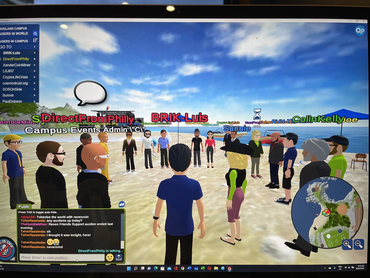 BrikBC's tweet photo. “#Braveland’s Gems💎onBeach🏖”
#Ravencoin #Metaverse Campus
Theme:
#Ravencoin𓄿 #blockchain #Marketplaces
💎#NFT #NFTmarketplaces
💎#Tokenized #Assets
Looking forward to hearing from #marketplaces
🎶🎸Concert by @sosonside
🗓Sat.4Mar.2023
🕓3pm US-EST/NY Time
🏫#Braveland https://t.co/q0AxkPZkQ8