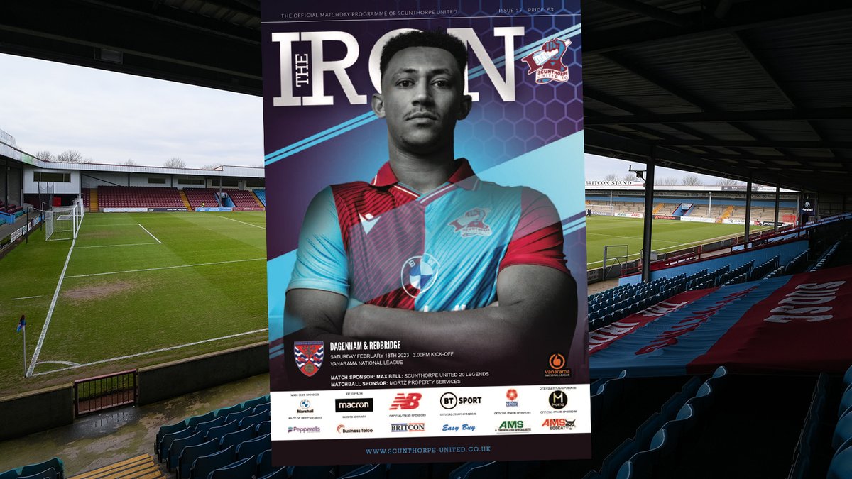 THEIRONProg's tweet photo. 📚 Details for the game vs Dagenham &amp; Redbridge on Saturday 👉 https://t.co/qUKMSN5JlU

These are on sale from the club shop, which is open until 4pm today and 11am-5pm tomorrow. Please email sufcshop@scunthorpe-united.co.uk if you'd like to purchase online. 

#UTI #IRON https://t.co/OV4v7cTbV2
