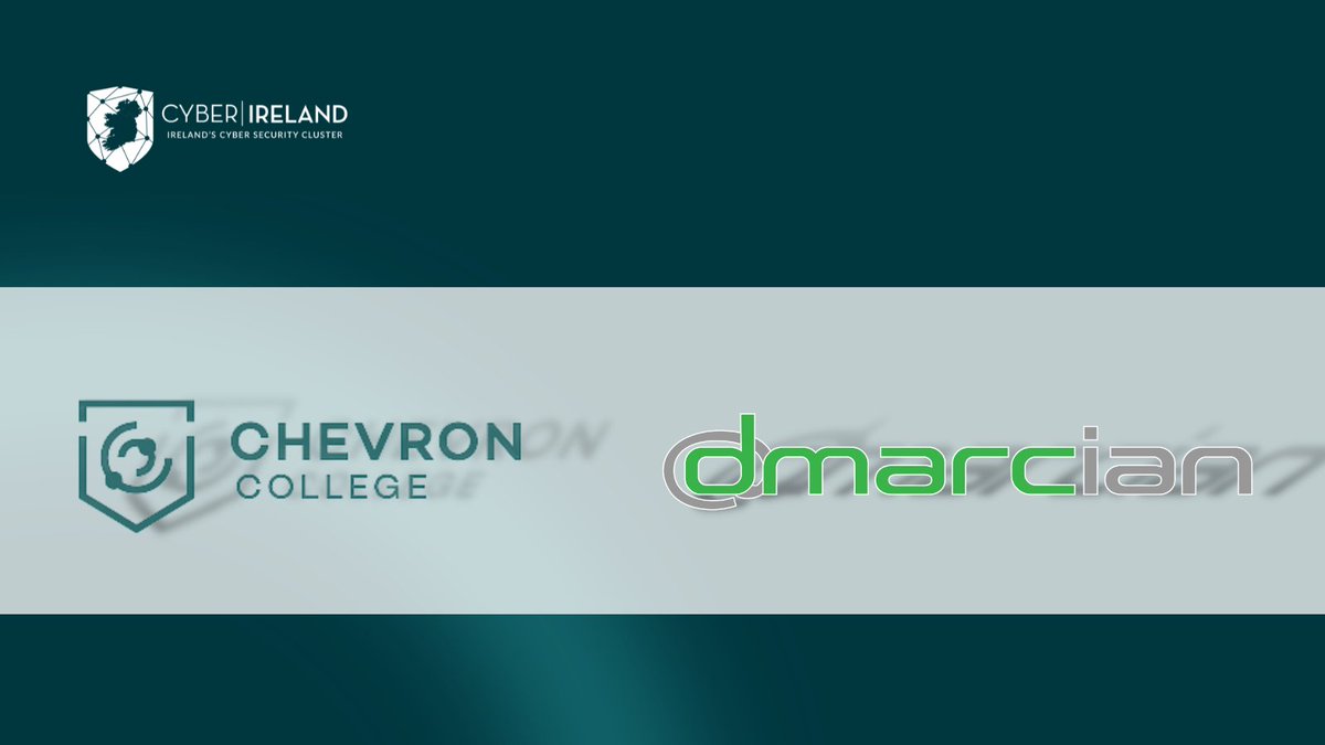 Welcome to the newest Cyber Ireland members, 
<a href="/dmarcian/">dmarcian</a> and <a href="/TrainingChevron/">Chevron Training</a>. By joining the cluster you helping to position Ireland as a global #cybersecurity leader. 
 
Information on joining Cyber Ireland is available on our website. Find out more cyberireland.ie/membership/?ut…