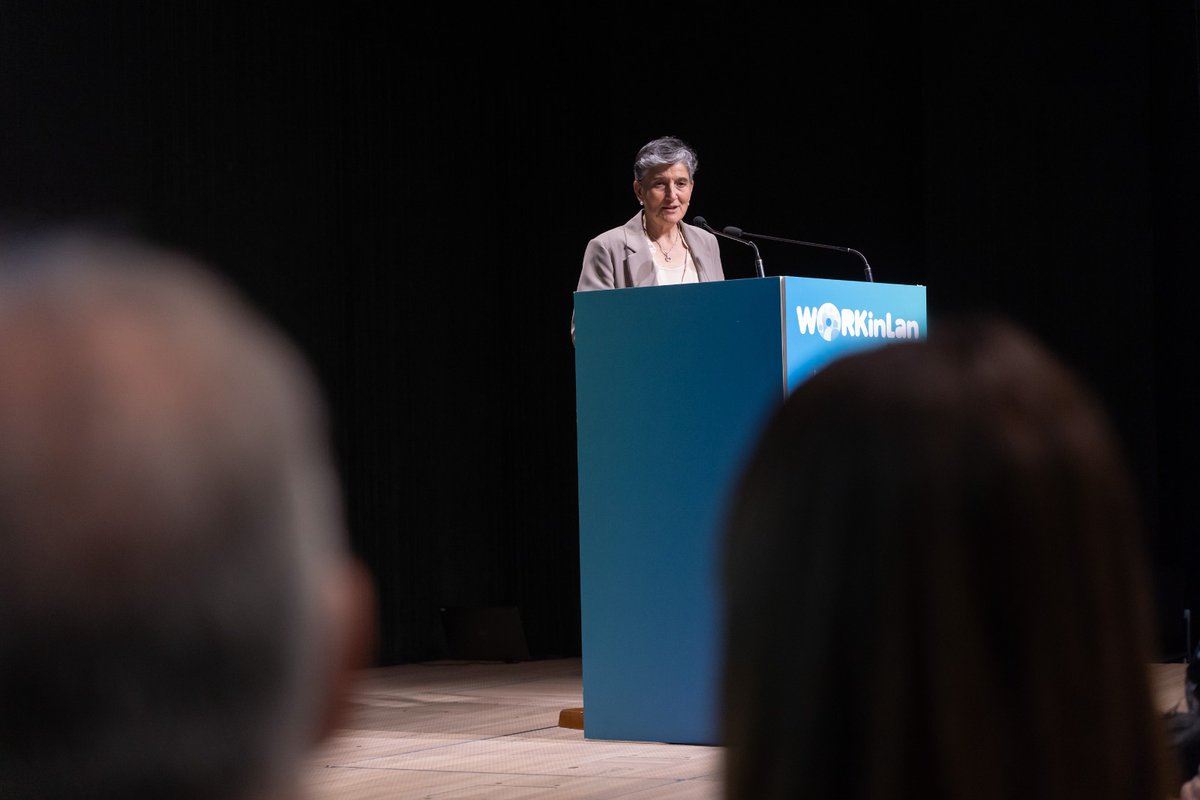 🗣️ <a href="/saradelarica/">Sara de la Rica</a> <a href="/iseak_eu/">ISEAK</a> 
The White Book on Employment collects data and methodology that helps us to make a good diagnosis as a starting point to improve in the workplace.  For this, public-private collaboration is also necessary to start doing things differently.
#WORKinlan