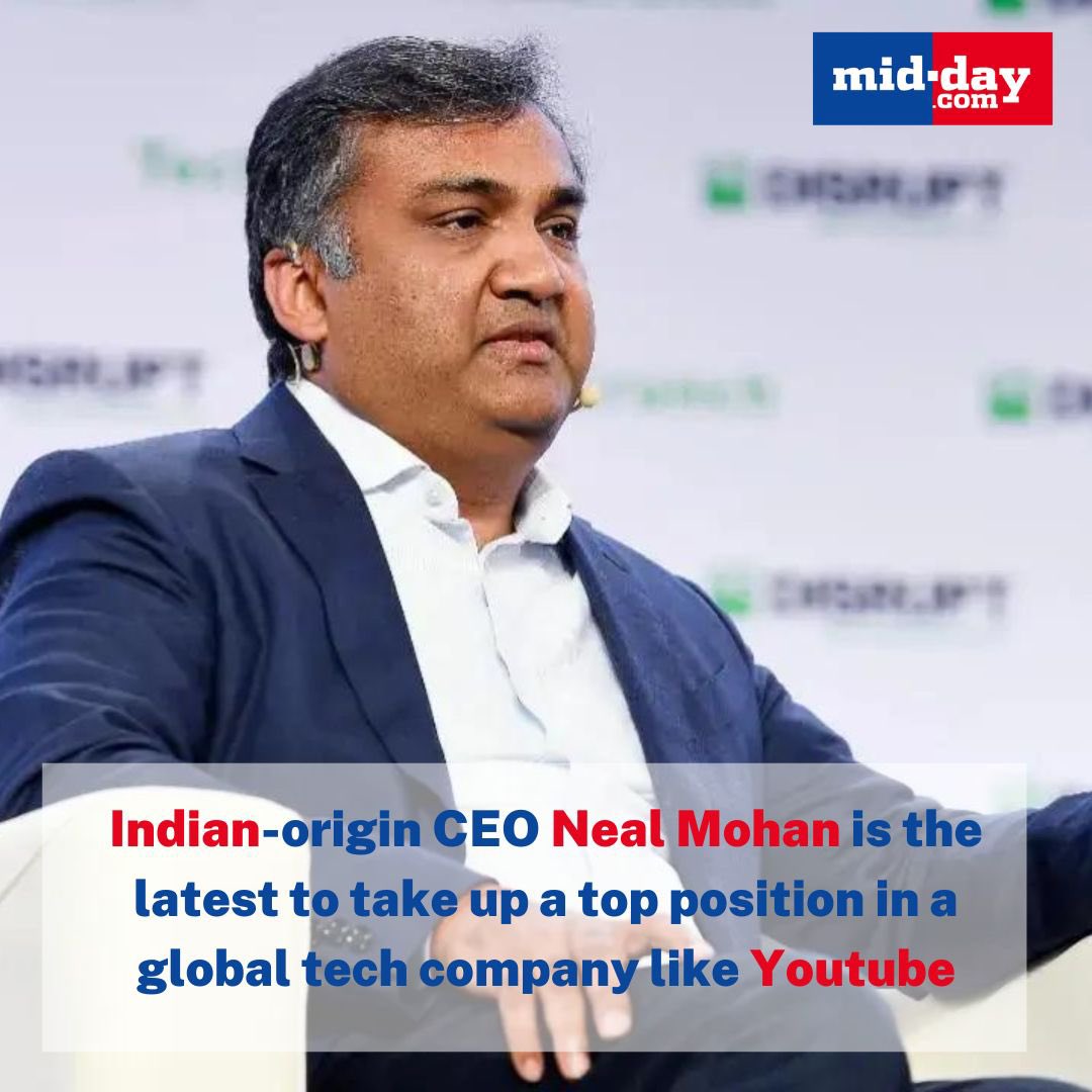 mid_day's tweet photo. #MiddayNews | #MiddayTech 

Indian- origin CEO’s ruling the world 

#YouTube #Google #Microsoft #Adobe #Chanel #CEO #India 

https://t.co/xvel3YgFDV https://t.co/HPmy9zcbxh