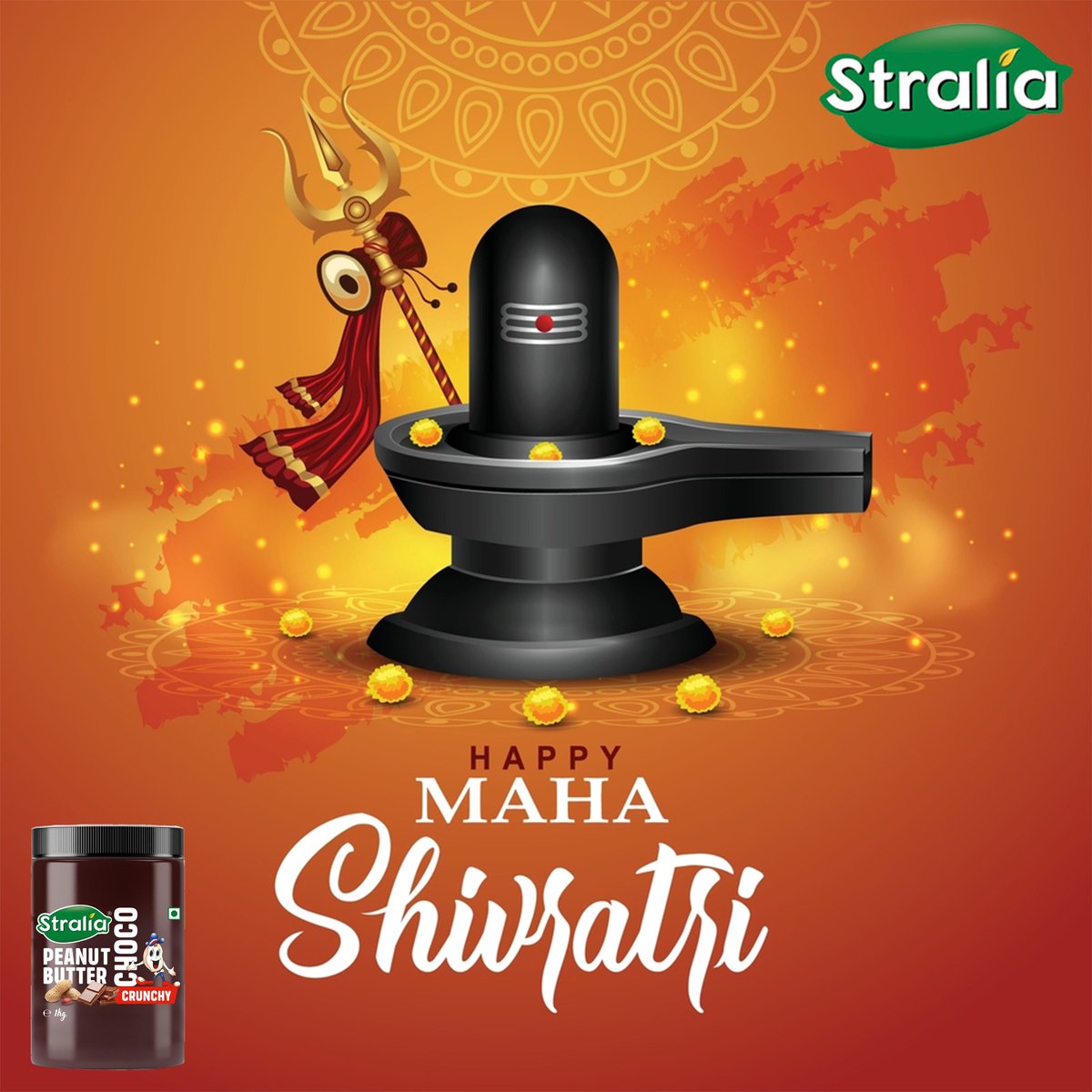 ShrijeeF's tweet photo. The occasion of Shivratri reminds us to thank Lord Shiva for all his blessings and seek his love for our lives. Wishing a very Happy Shivratri to all.

#Straliapenutbutter #HappyMahaShivratri #MahaShivaratri
#shivratri #lordshiva #omnamshivay #shiva https://t.co/Hdxdvitb6R