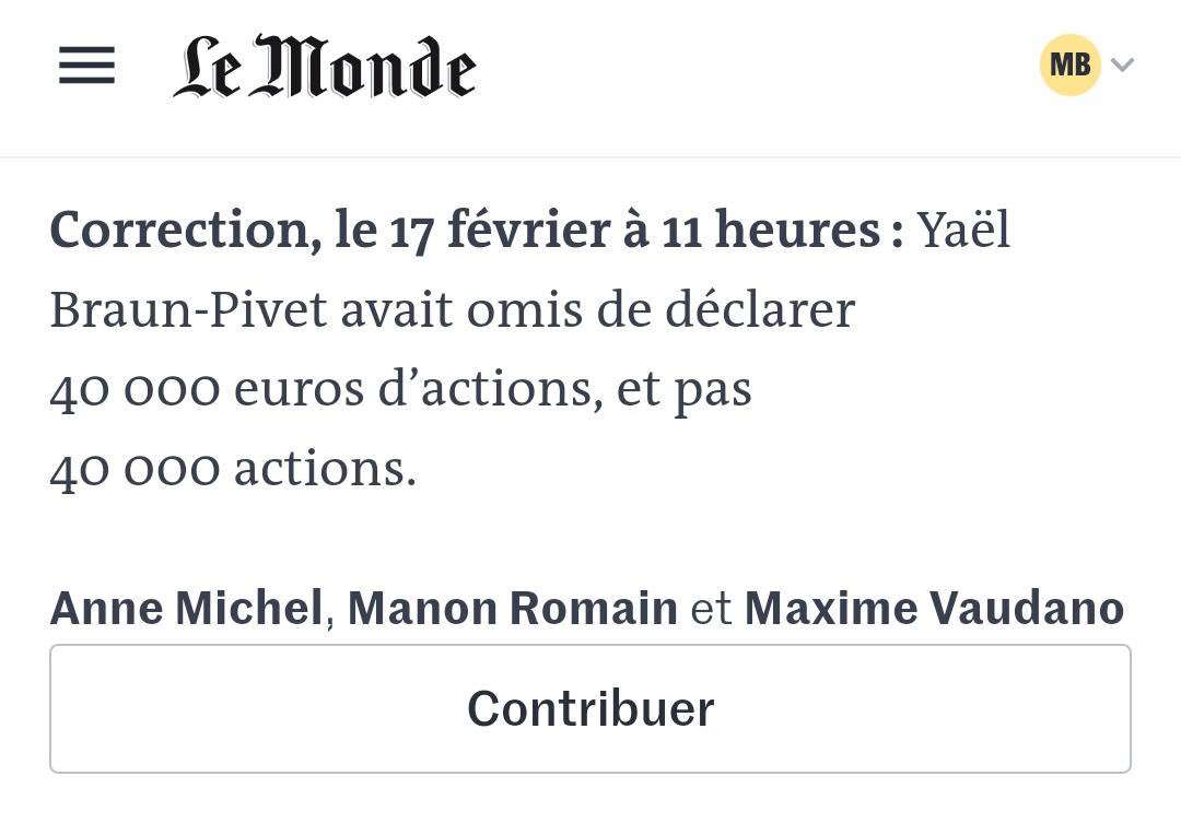 mbompard's tweet photo. La présidente de l’Assemblée Nationale vient donc de mentir. https://t.co/egOJKUnnq3