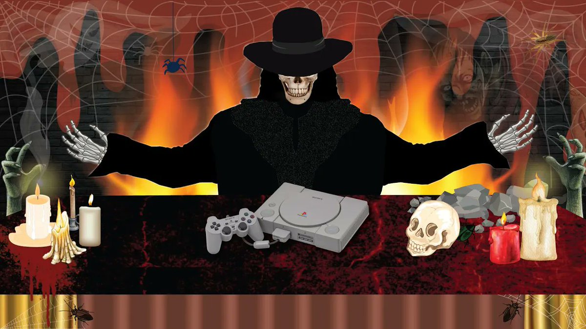 PsxMemories's tweet photo. The PS1 has some of the most terrifying horror games ever. This is a longer video &amp; a topic I've wanted to talk about for a long time, where we dive into the evolution of games &amp; how they inspired the survival horror genre: https://t.co/UdFALNs4Is
#PS1 #HorrorCommunity #psx https://t.co/nqGlcTpbxQ