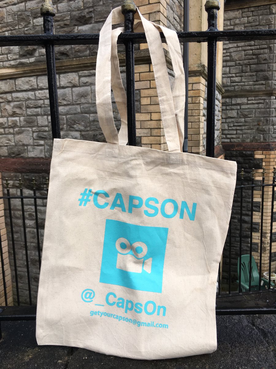 NDCS_Cymru's tweet photo. Lovely to visit @SnowcatCinema today to catch-up with the @_CapsOn campaign for subtitles in cinemas! Great to see so many deaf young people calling for change from @StCyresSchool @LHScardiff and @CwmbranHSHIB. We're excited to see more from this campaign, and thanks for the bag! https://t.co/lMHT5uGk1t