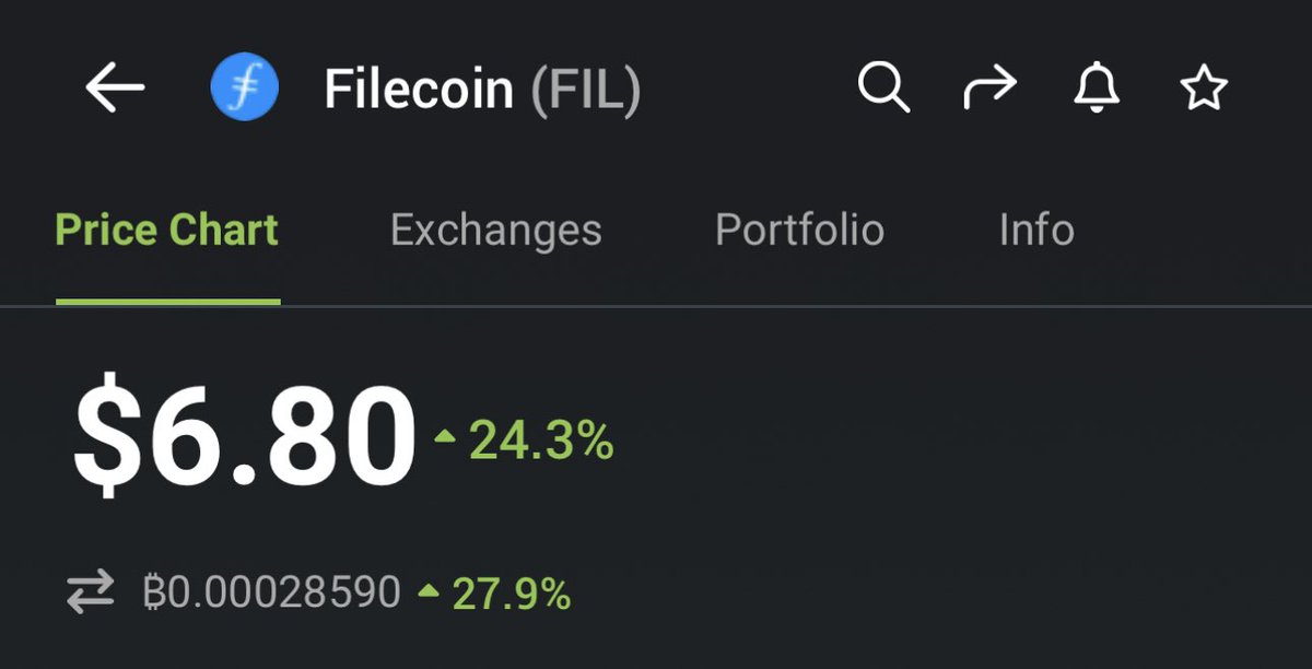 $FIL is sending.

<a href="/Stratos_Network/">Stratos Network</a> and <a href="/coldstack_io/">ColdStack</a> should follow.

$FIL 2.6B yes B
$STOS 16.6M
$CLS 2M