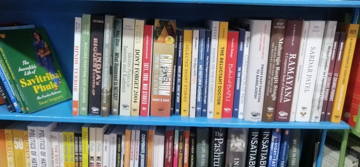 Another shot sent by someone from 
Majestic book, #Thane
#LtColPurohit : The Man Betrayed is reaching bookstores in far corners of the country. Get your copy now or order online....
#colpurohit #hinduterror #conspiracy #books