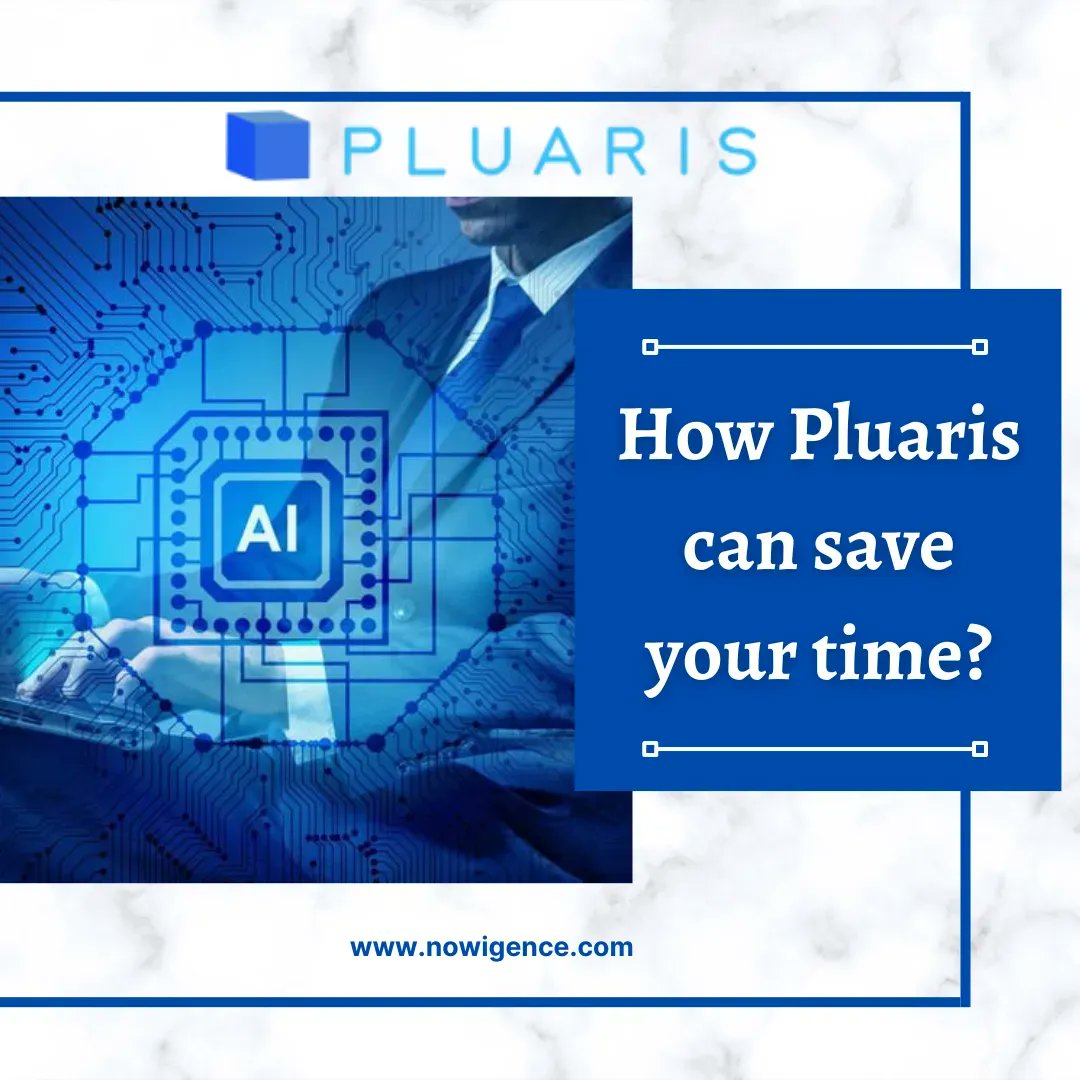 Nowigence's tweet photo. As an innovative extractive AI technology, Pluaris saves you time by automating data extraction, increasing accuracy, and integrating with other tools. Read more here- https://t.co/XxYyORy45w
#NOWG #Pluaris #AI #Automating https://t.co/feULTt9TFA
