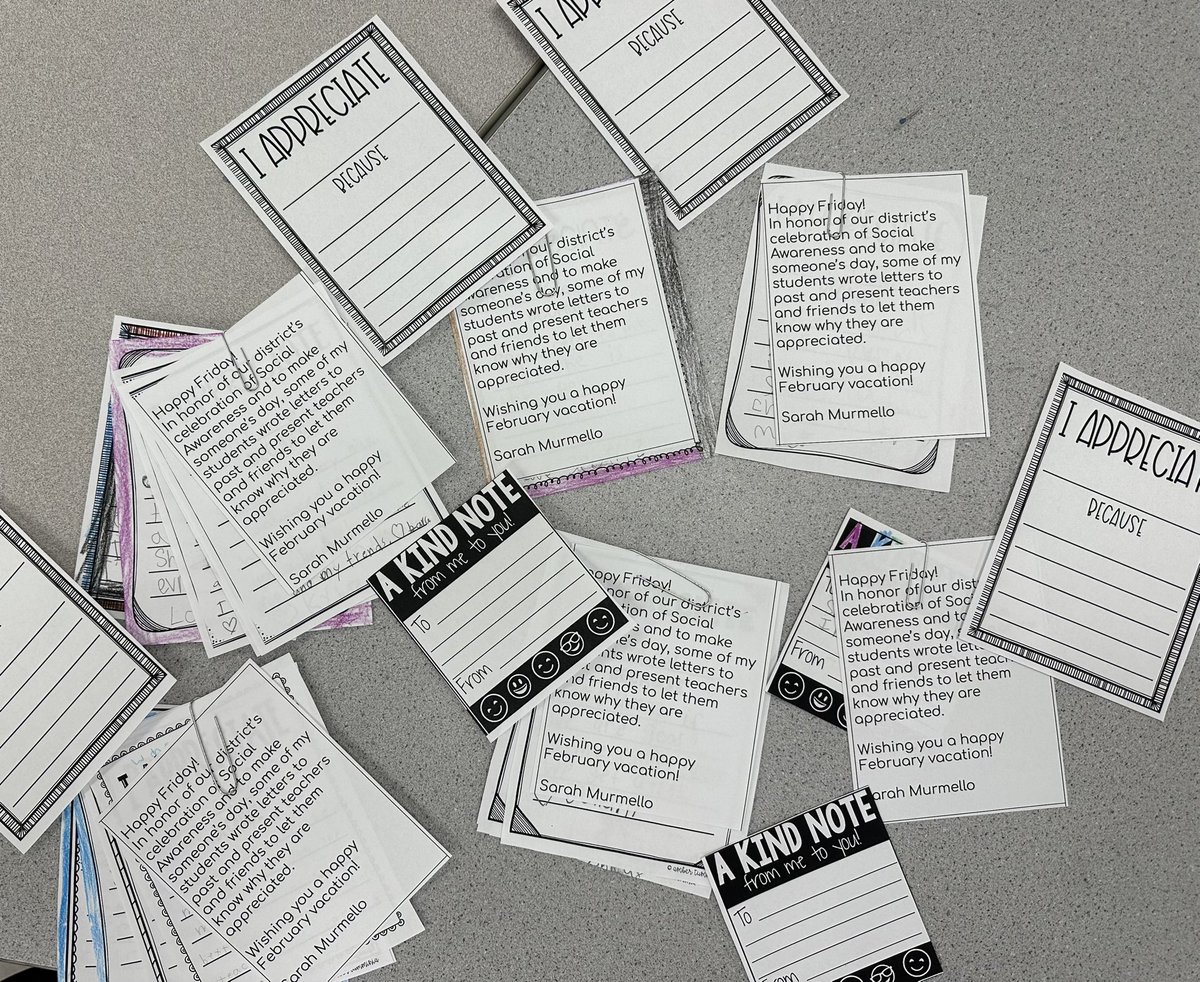 Spreading kindness and appreciation on FRPS social awareness day! <a href="/frps_Silvia/">Silvia Elementary</a>