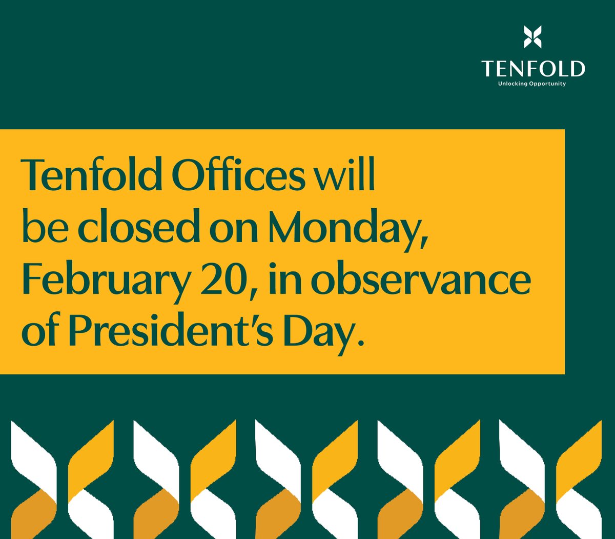 Tenfold (formerly Tabor/LHOP) tweet media