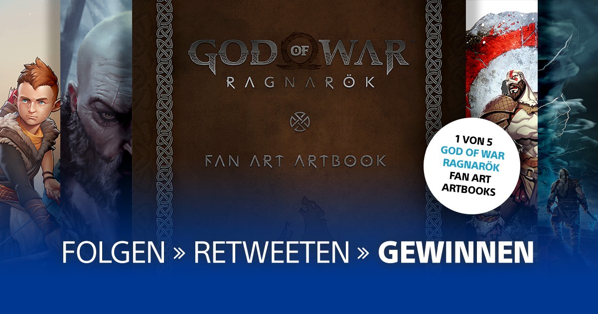 PlayStationDE's tweet image. Schnappt euch das exklusive #GodofWarRagnarok Fan Artbook! 👏

Einfach folgen - retweeten - und mit etwas Glück gewinnen. 😎

TNB: play.st/3lI5aEm