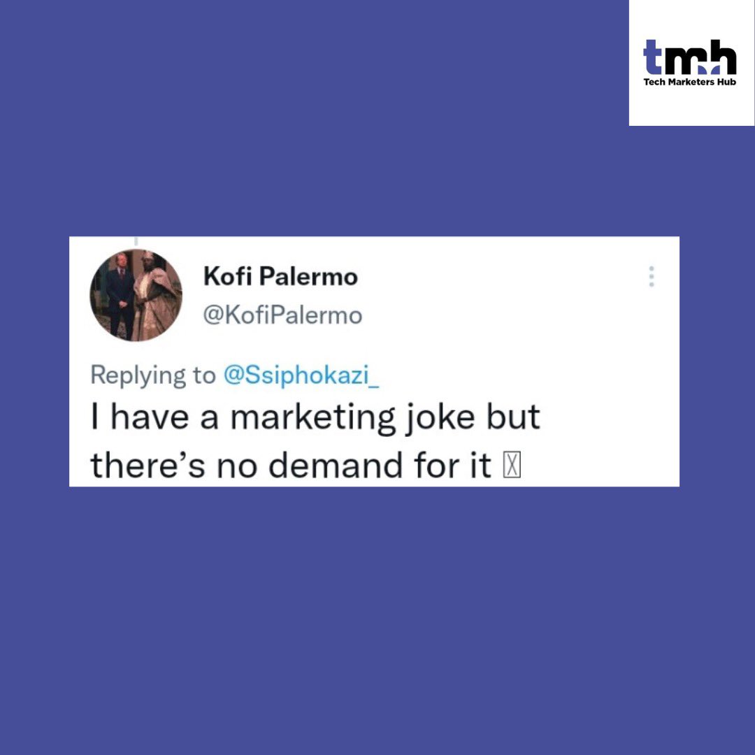 TGIF🥳🥳🥳

Marketing just got a little bit funnier 😂....Swipe to read

#marketinghumor #techmarketershub #marketers