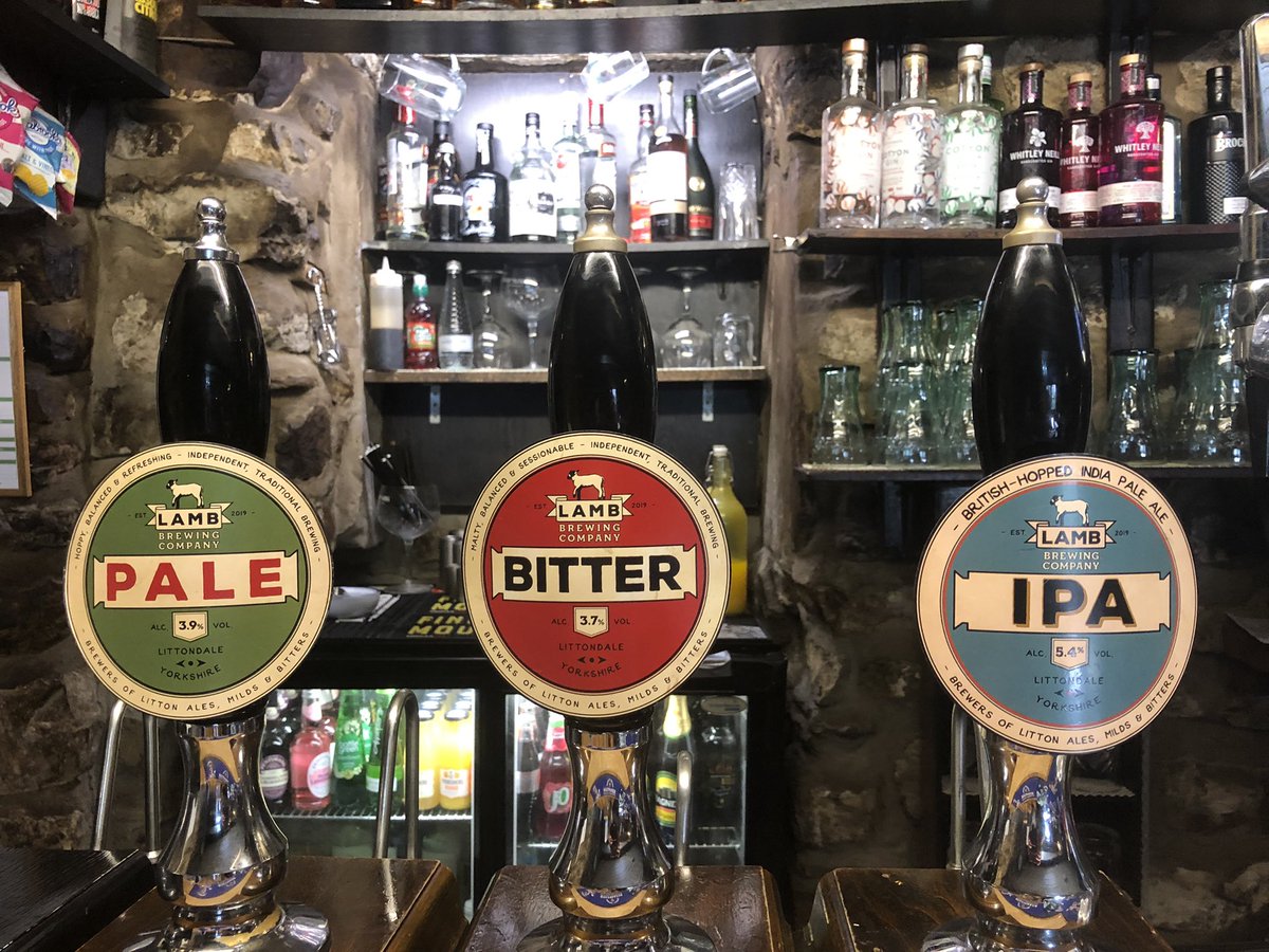 All 3 back on 🍻 #realale #microbrewery #brewedonsite #YorkshireDales #lambbrewingcompany