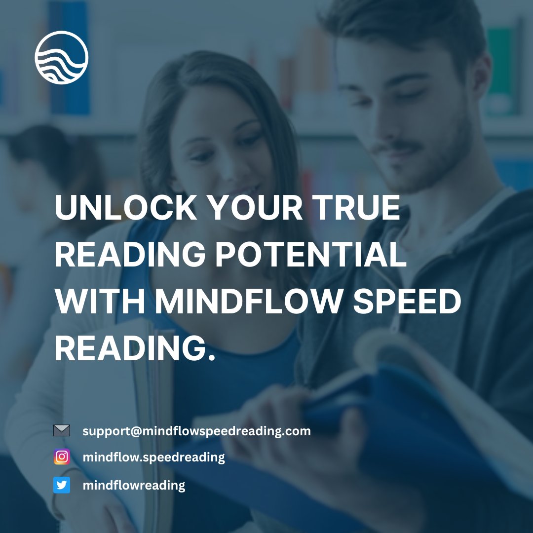 mindflowreading's tweet photo. Unlock your true reading potential with MindFlow Speed Reading. Whether you're in high school, college or beyond, our techniques will help you read faster and perform better. #mindflowspeedreading #readingpotential #succeedinginschool". https://t.co/wjItEQMSQL