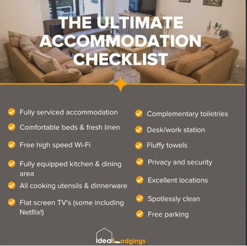 What more could you need?! 😍 Head to the link in our bio to find out more. #IdealLodgings #servicedaccommodation #contractoraccommodation #familyaccommodation #groupaccommodation #Lancashire #GreaterManchester