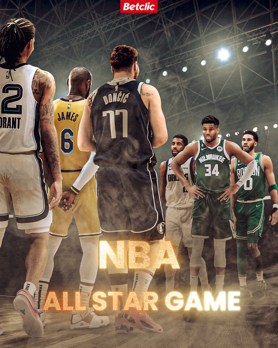 💥 TEAM LEBRON x TEAM GIANNIS 🔥 Esta madrugada há All-Star para ver e apostar na Betclic TV! Sorteio de 10€ de Freebets para 10 pessoas que acertem! 

- Dá RT+ FAV
- Comenta com o nome de quem achas que vai ser o melhor marcador do jogo + User Betclic

1 comentário por pessoa.