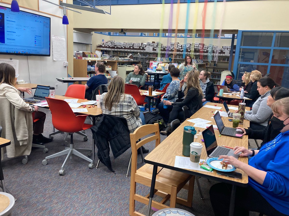 PCE_DCSD's tweet photo. Great morning of collaboration with the Chap feeder Elementary Schools!!  Loved learning from each other! https://t.co/PQuTahkvg8