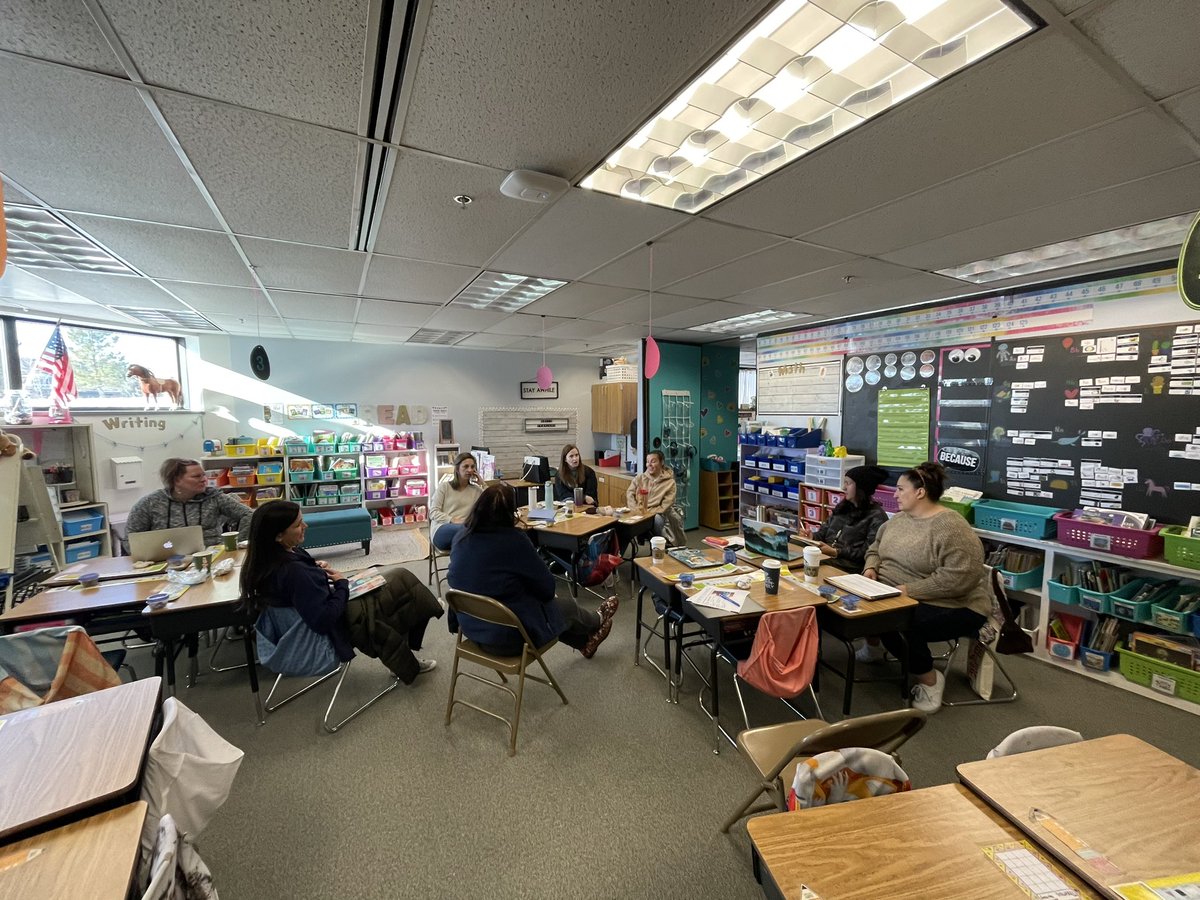 Great morning of collaboration with the Chap feeder Elementary Schools!!  Loved learning from each other!